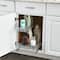 Household Essentials Glidez Chrome 2-Tier Cabinet Organizer